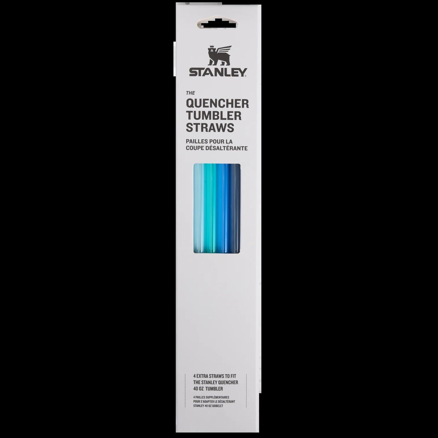 Stanley 1913 4er Set Ersatzstrohhalm für Quencher 40 OZ | 4-Pack