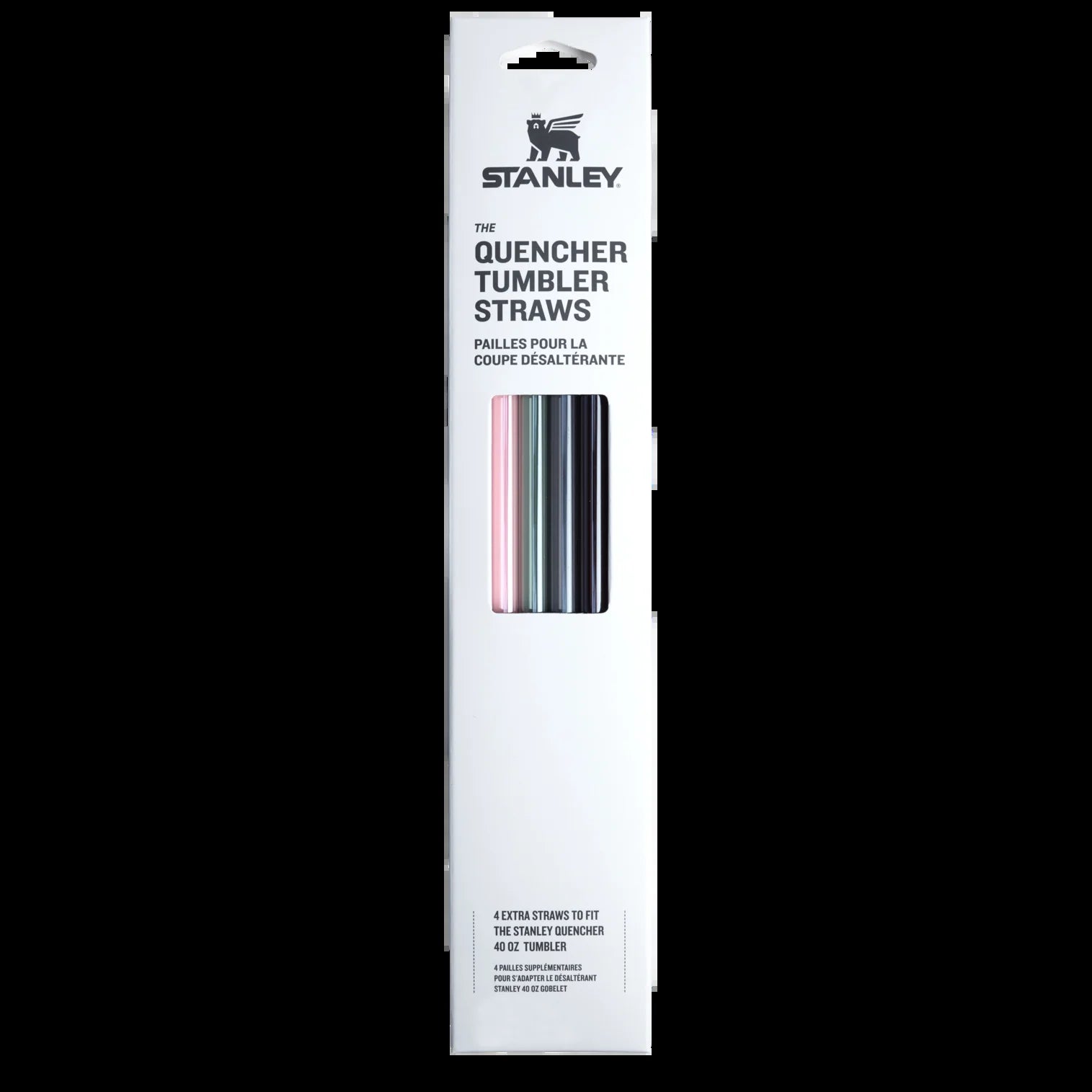 Stanley 1913 4er Set Ersatzstrohhalm für Quencher 40 OZ | 4-Pack
