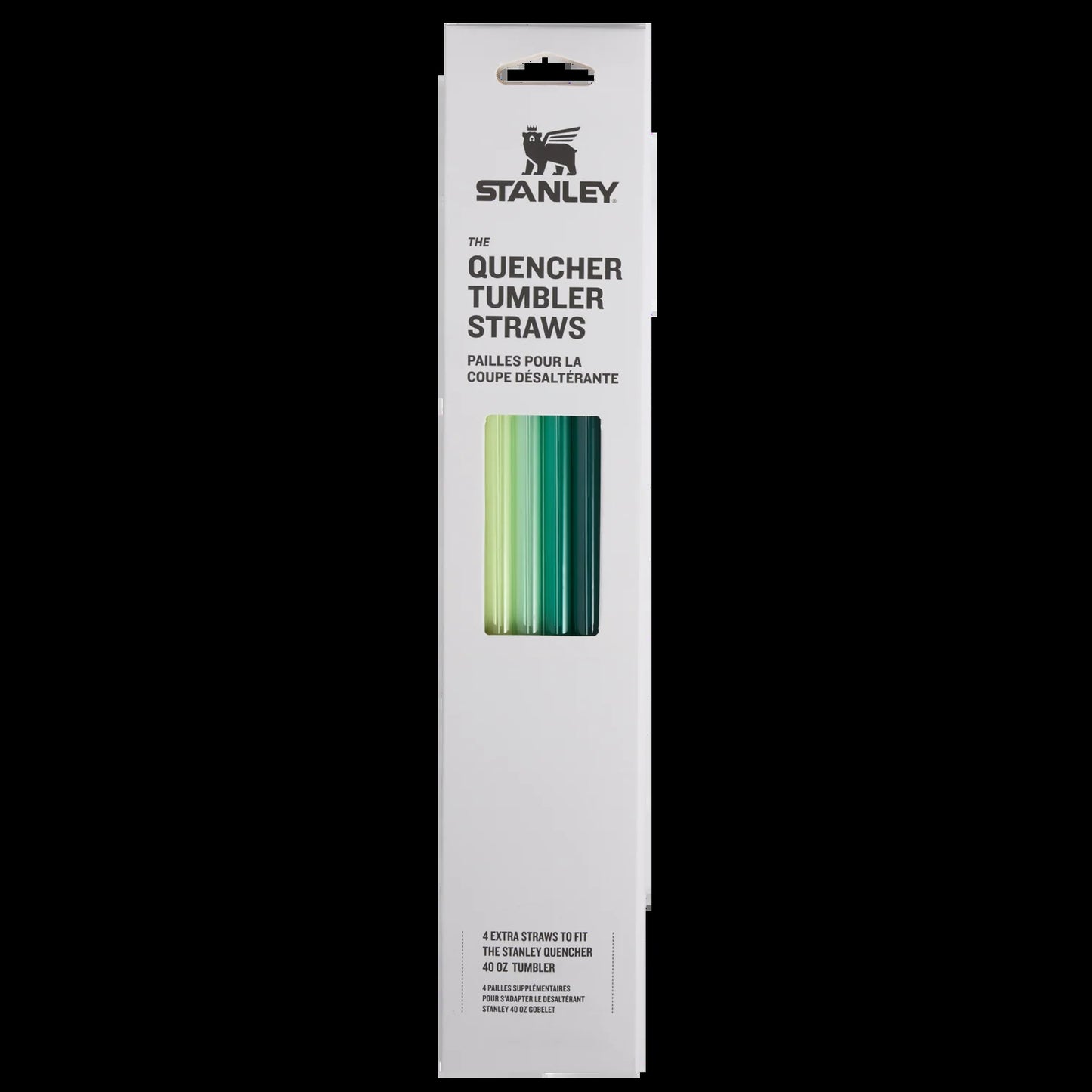 Stanley 1913 4er Set Ersatzstrohhalm für Quencher 40 OZ | 4-Pack