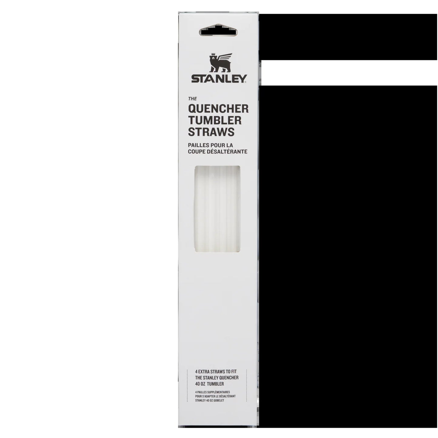 Stanley 1913 4er Set Ersatzstrohhalm für Quencher 40 OZ | 4-Pack