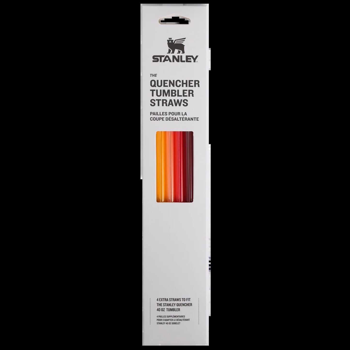 Stanley 1913 4er Set Ersatzstrohhalm für Quencher 40 OZ | 4-Pack
