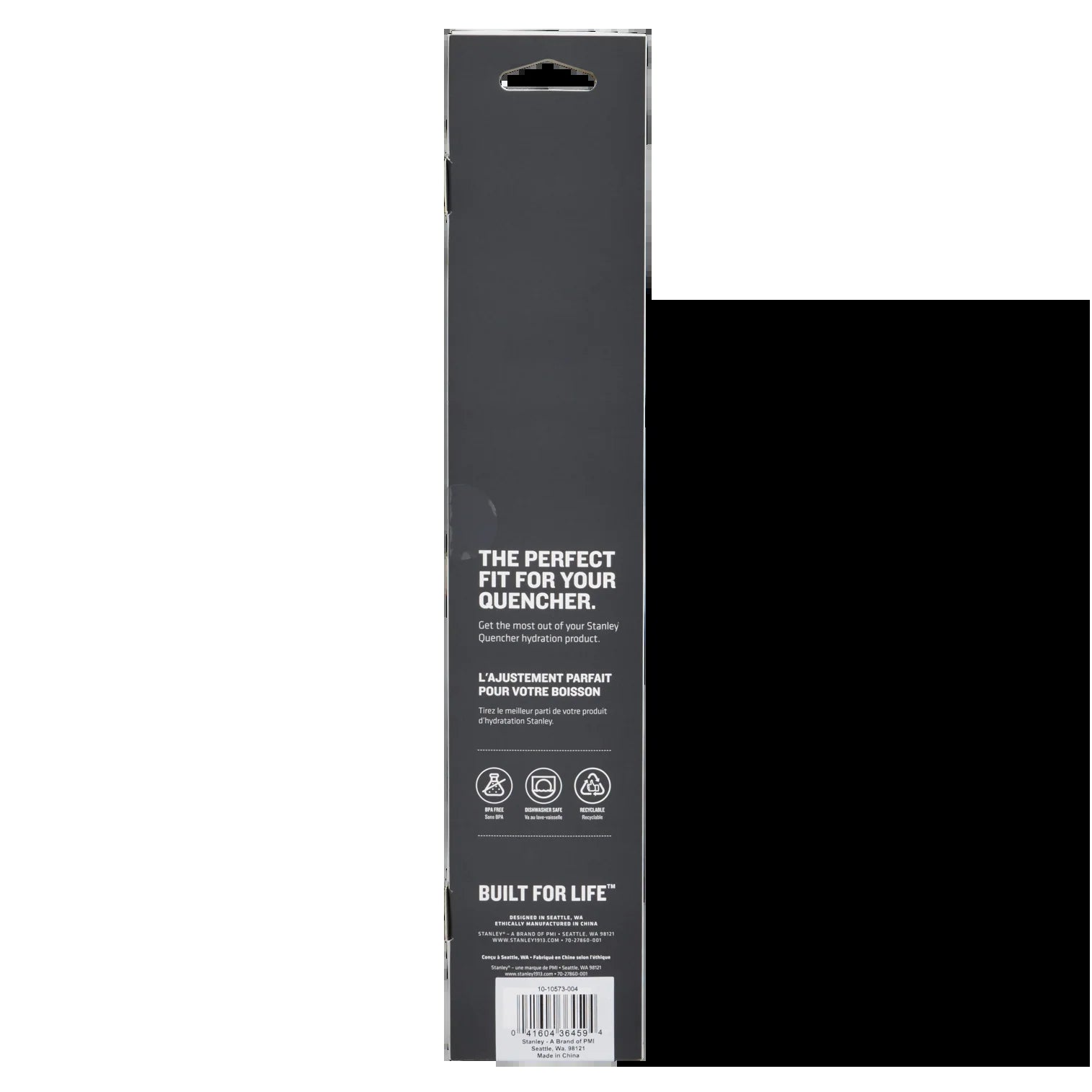 Stanley 1913 4er Set Ersatzstrohhalm für Quencher 40 OZ | 4-Pack