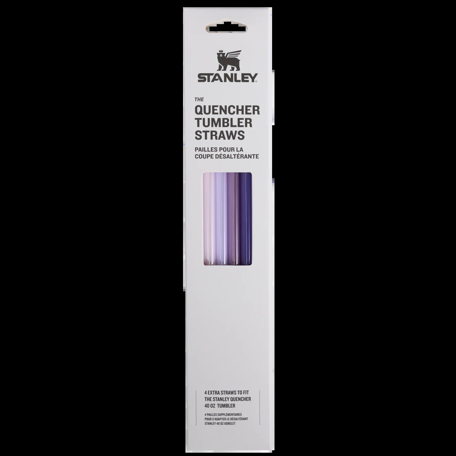 Stanley 1913 4er Set Ersatzstrohhalm für Quencher 40 OZ | 4-Pack